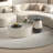 Modern Wood Coffee Table Set-112692875