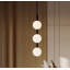 Baroque - Luminaire suspendu DEL - 32 po - Noir-124325602-124325604