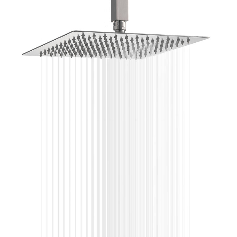 Rain Rain Shower Head 2.5 GPM GPM, Brushed Nickel