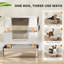 Stainless Steel@@ABS Litter Box Enclosure