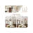 4 - Light Lantern Square / Rectangle Chandelier