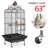 Tioga 63 in. Iron and Steel Victorian Top Floor