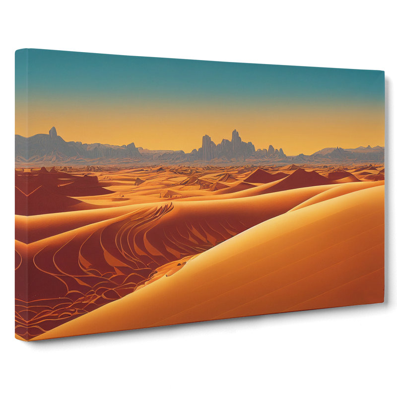 Angelical Desert - Wrapped Canvas, 34cm H x 46cm W x 3cm D