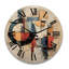 Horloge murale en bois massif Oliveriu-1623315173