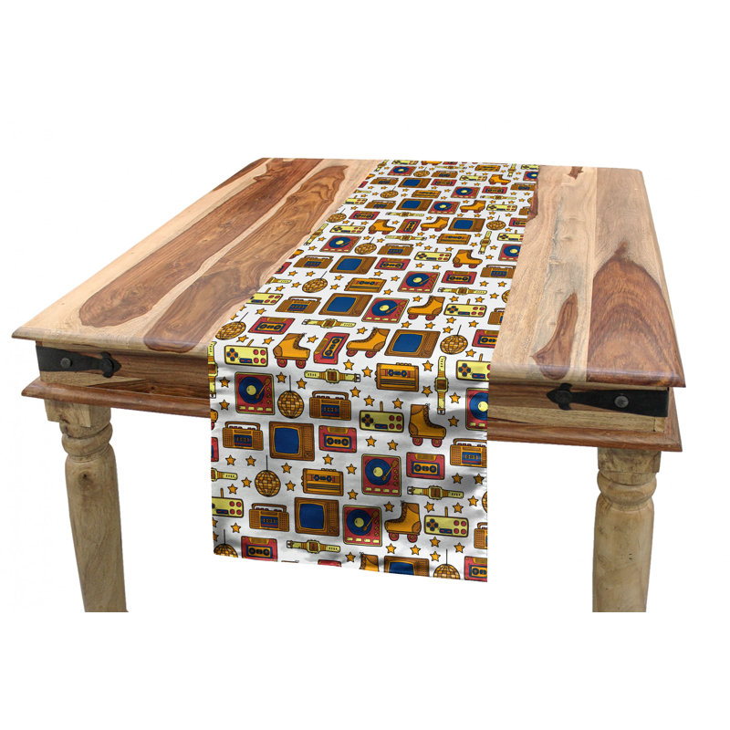 Geometric Table Runner, 120" x 16"