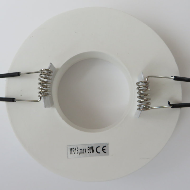 Eck Canless 4.2" LED Recessed Downlight Surround, White