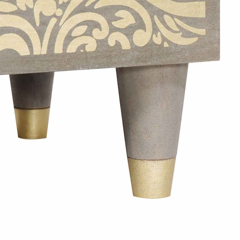 50cm W Solid Wood Bedside Table
