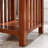 Mission Impeccable End Table With Locking Secret Compartment, Solid Wood Construction, Authentic Craftsman Design, Easy Assembly