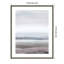 «Neutral Seascape I» par Wood, reproduction d'art encadrée-903481188