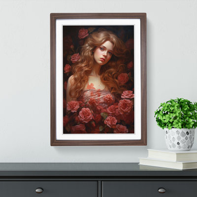 Rose Renaissance - Single Picture Frame Print on Wood