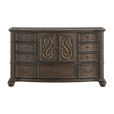Commode 7 tiroirs Goufran en acajou