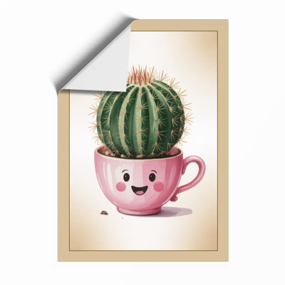 Smiling Cactus Companion Botanical - Print