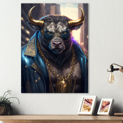 «Buffalo Gangster in NYC», impression sur toile