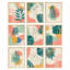 "Modern Tropical Monstera Palm Leaves-101825608-101825611
