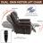 Power Lift Recliner Chair with Heat Massage, Dual Motor, Infinite Position, 350 LBS Capacity, USB Ports, and Faux Leather Upholstery-1850599725