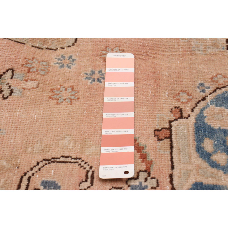 Tapis unique en laine de 9 pi 9 po x 12 pi 8 po Wakeem