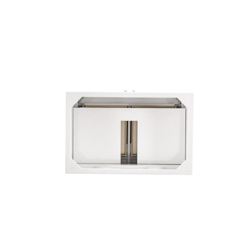 Athens 36'' W Single Bathroom Vanity Base, Glossy White