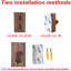 Paquet de 5 crochets muraux en bois naturel Jesses-524402758