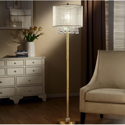Lampe sur pied 65 "Torrington Glam