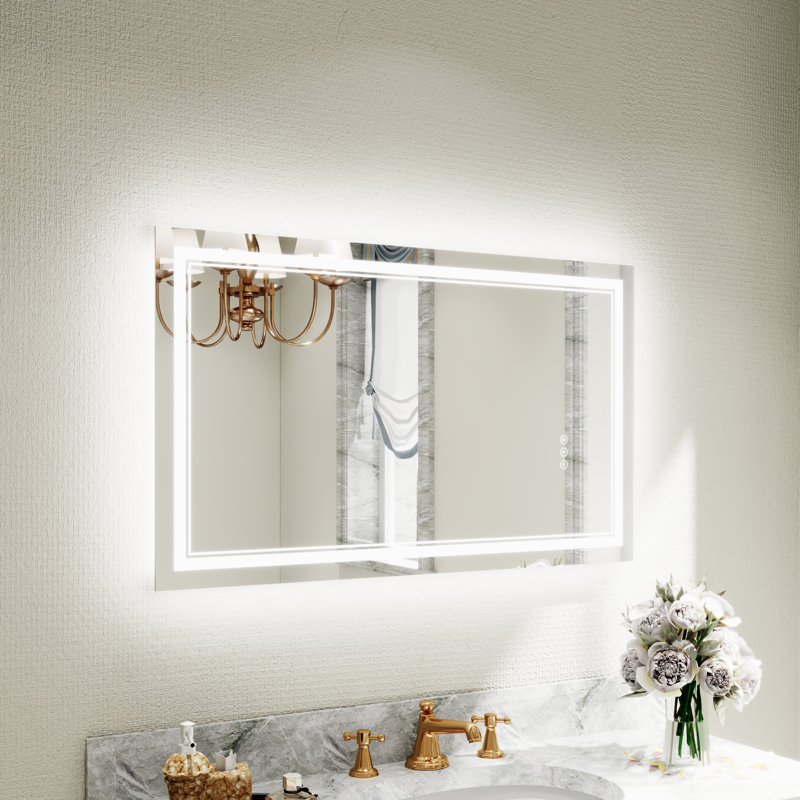 Miroir de salle de bain mural Aolaith, 24 po x 40 po