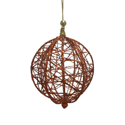 13cm Metal Holiday Shaped Ornament