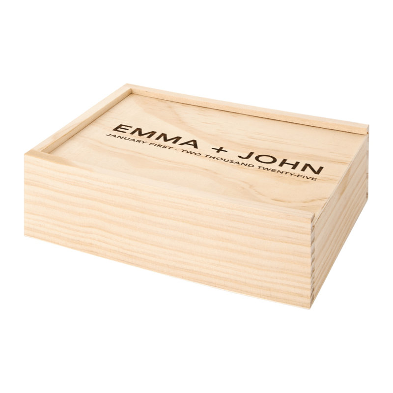 Earby Wooden Memory Box