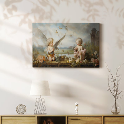 Angel XXI - Toile tendue avec châssis Premium - Prêt à être accroché