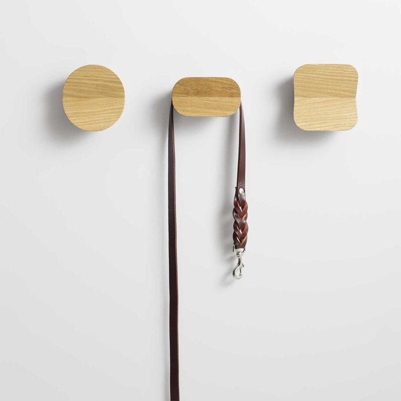 Uphold Wall Hook, White Oak