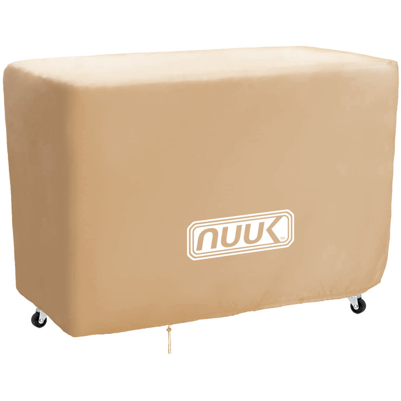 Nuuk 30" Double-Shelf Stainless Steel Outdoor Dining Cart with Wheels