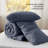 Best Seller Bedsure Cotton Fabric With Microfiber Inner Fill Comforter Set, 143TC-106246645-106246647