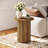 Round End Table, Side Table for Living Room