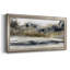 «Hiawassee Silent River», reproduction d'un seul cadre photo sur toile-1869820335