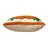 14"H Fall Hooked Pumpkin Pillow