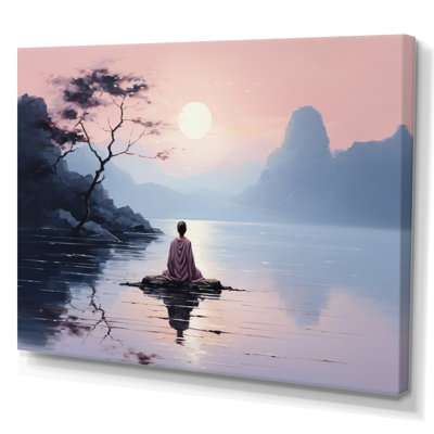 " Peach Buddhism Buddhist Serenity I "