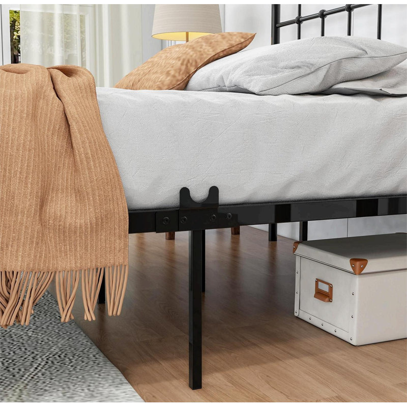 Miamoon Bed Frame, Black