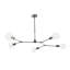 Aristes 5 - Light Satin Black Pendant