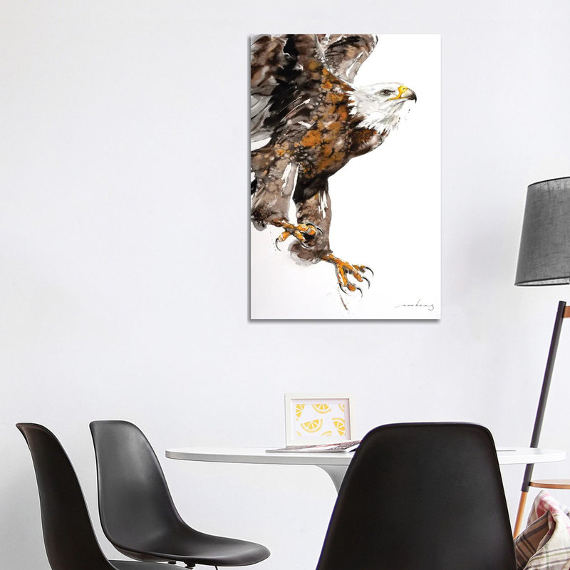 Eagle Power II by Soo Beng Lim - Wrapped Canvas Painting, 101.6 cm H x 66.04 cm W x 3.175 cm D