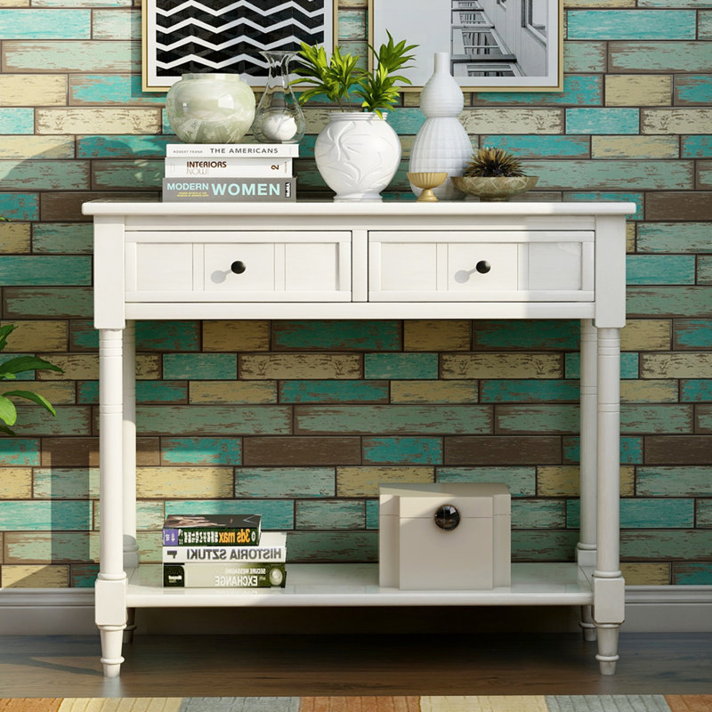 Ayumi 35.43'' Solid Wood Sideboard, White