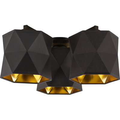 Aveleen Fabric Semi Flush Mount