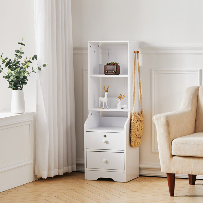 Saint-Andre Standard Bookcase, (3 Shelves) 114.5cm. H x 37cm. W x 30cm. D