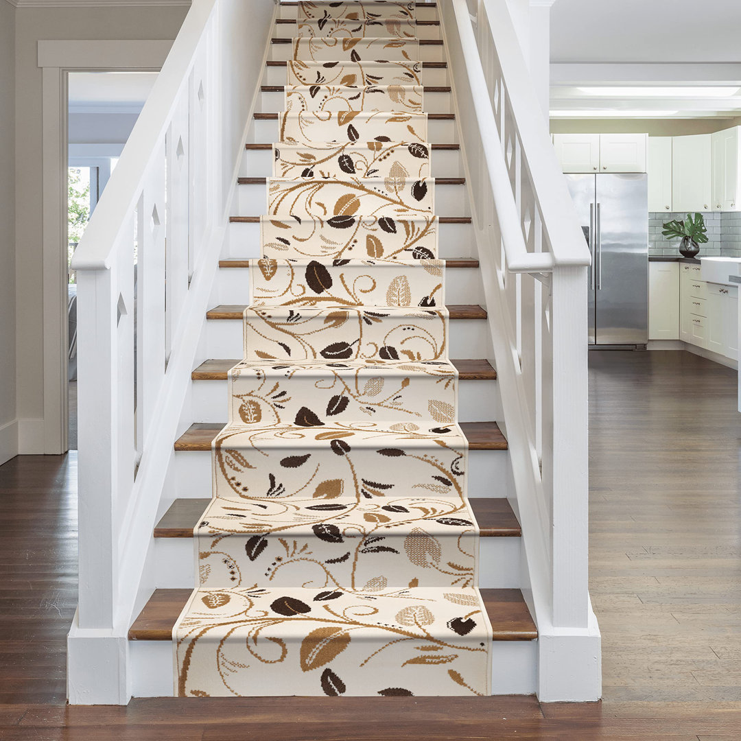 Altamirano Tufted Cream Stair Runner