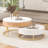 Anamta Modern Round Lift-top Nesting Coffee Tables with 2 Drawers-222148073-222148078