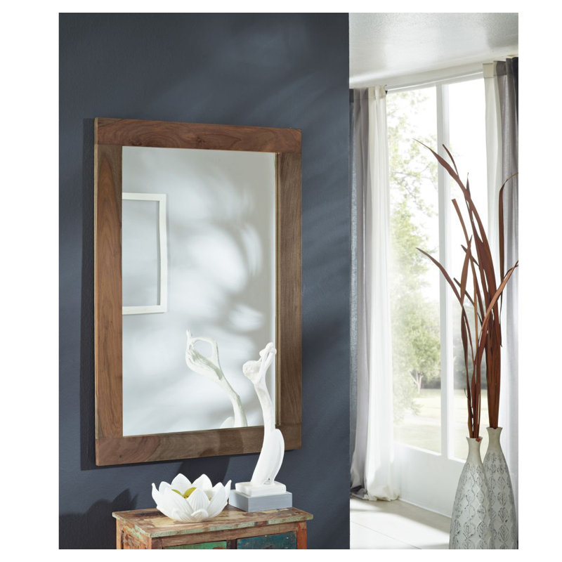 Nature Wood Wall Mirror