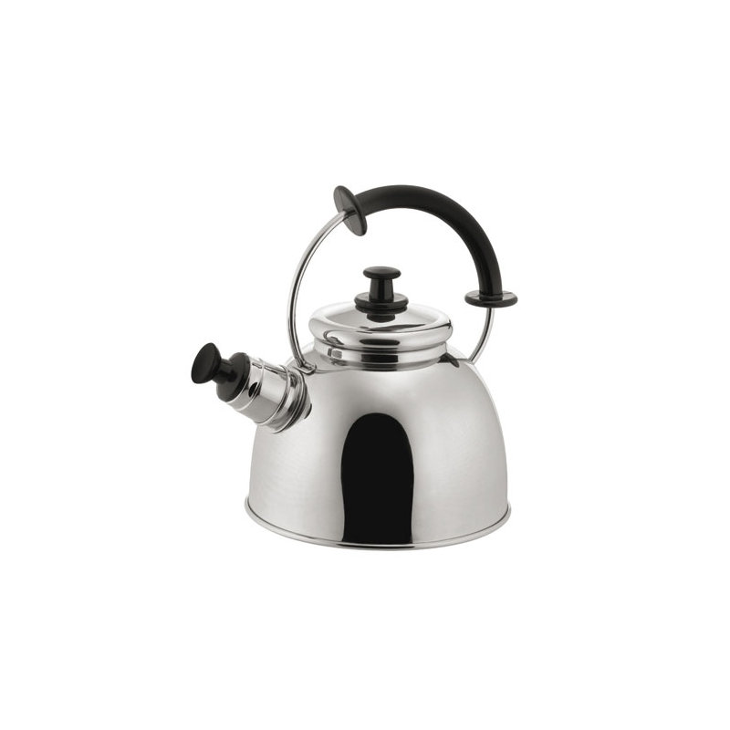 Mortimer i 2L Stainless Steel Whistling Stove Top Kettle