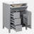 24" Single Bathroom Vanity Set-408974785-408974786