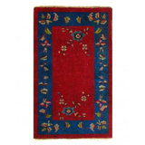 Mikhala Oriental Area Rug in Red