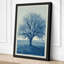 Solitary Winter Tree Scandinavian - Wrapped Canvas-1440399014-1440399022