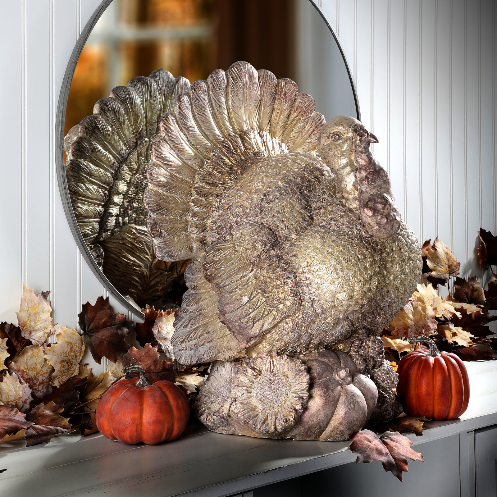 Grand Harvest Turkey Figurine