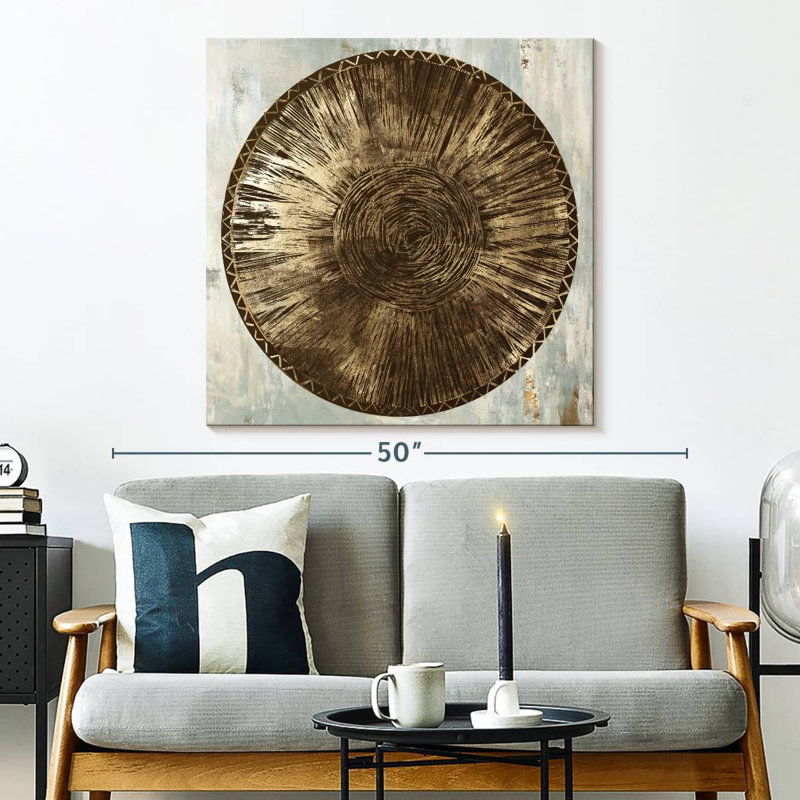 Avery Zulu Gold II, 33" H x 33" W