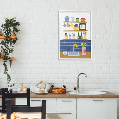 Estampe d'épices italienne pour cuisine, design par Amanda Houston